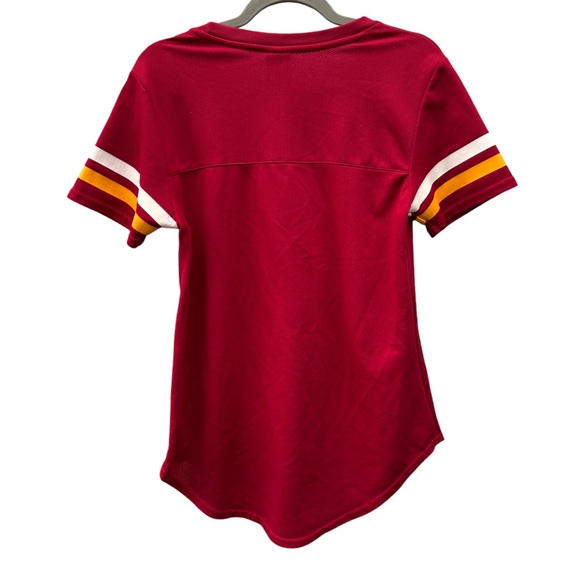 Cleveland Cavaliers NBA Juniors L Short Sleeve Wine & Gold Jersey - Picture 2 of 6